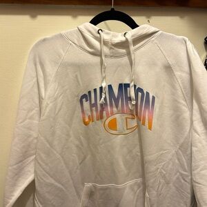 Champion White Hoodie Never Worn